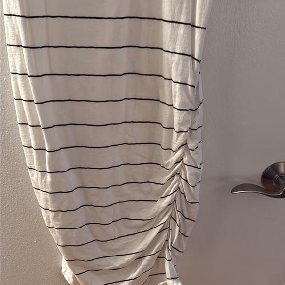 Sundry White and Black Striped Top - Picture 4 of 8